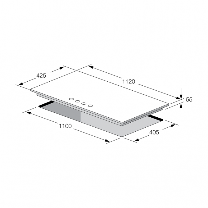 FSH 1124 G 2DWK - Cutout