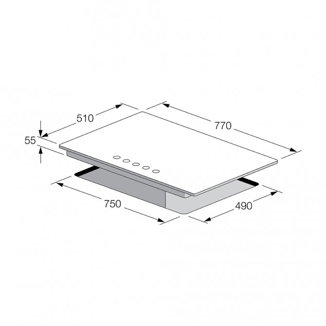 FSH 775 G DWK - Cutout