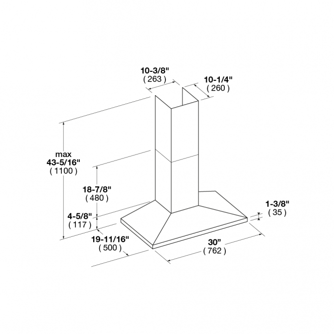 F4CW30S1 - Cutout