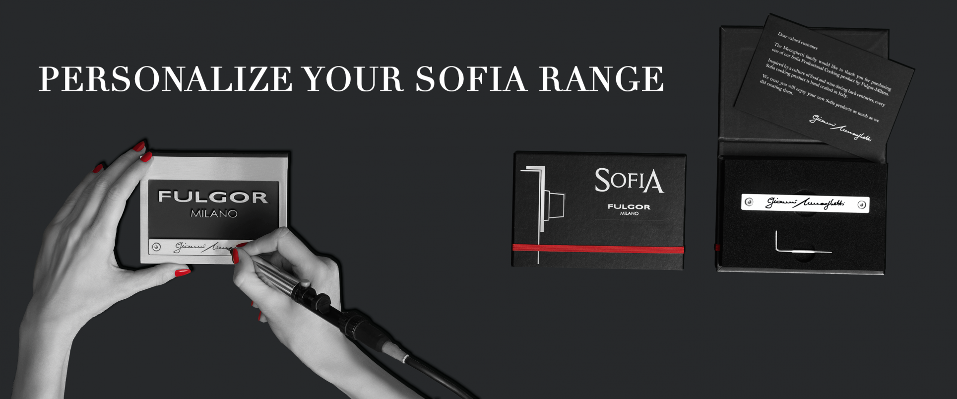 Personalize Sofia Nameplate