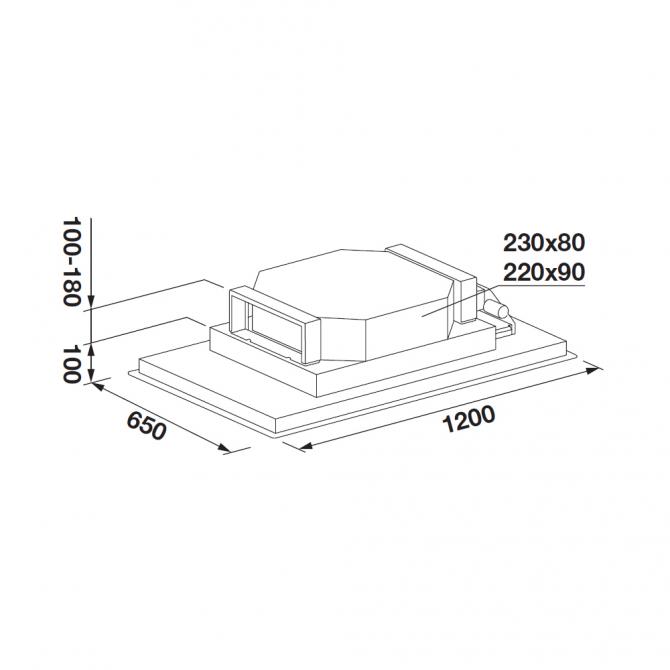 FCHD 1200 RC - Cutout