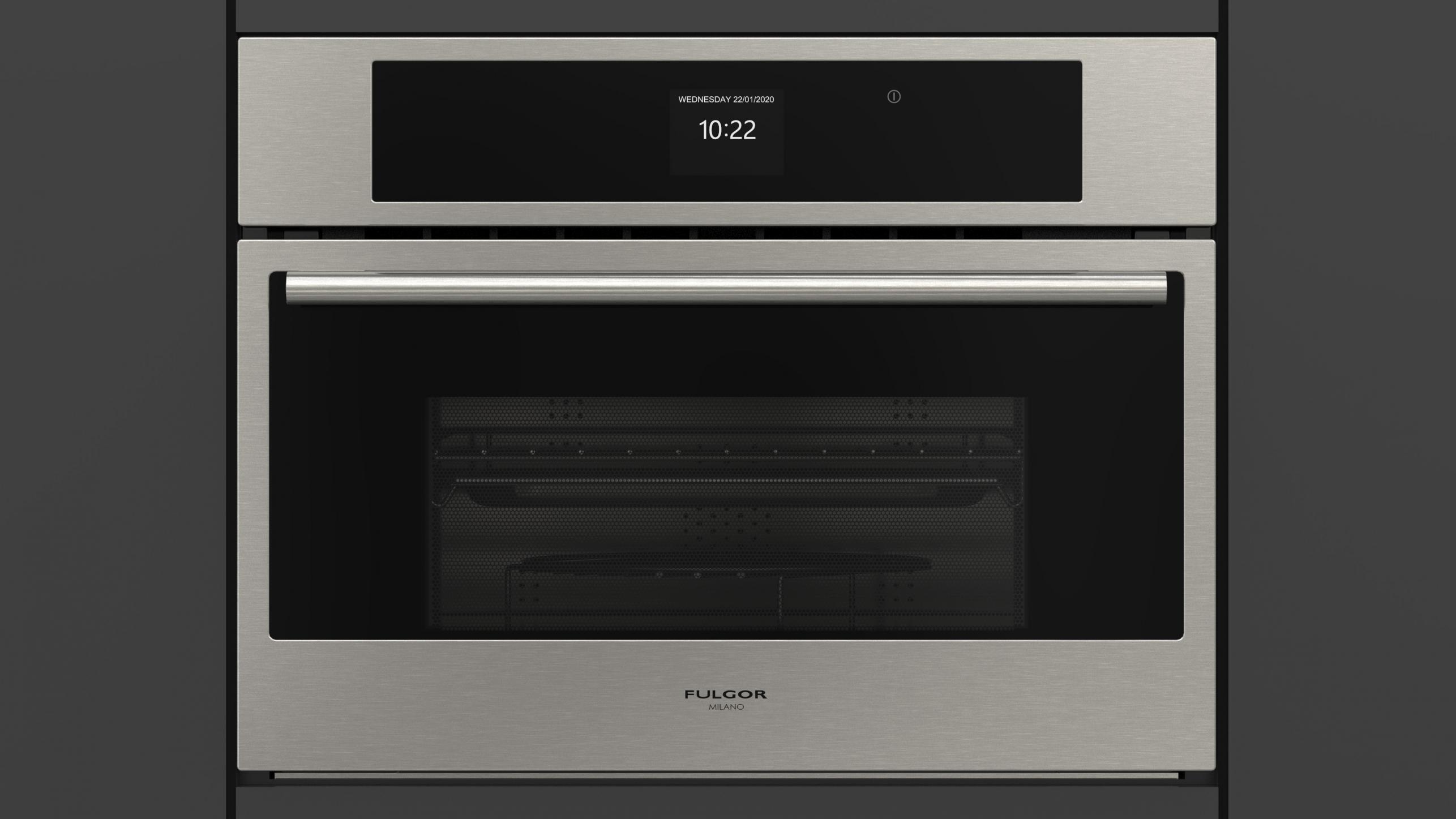 24 double oven with microwave