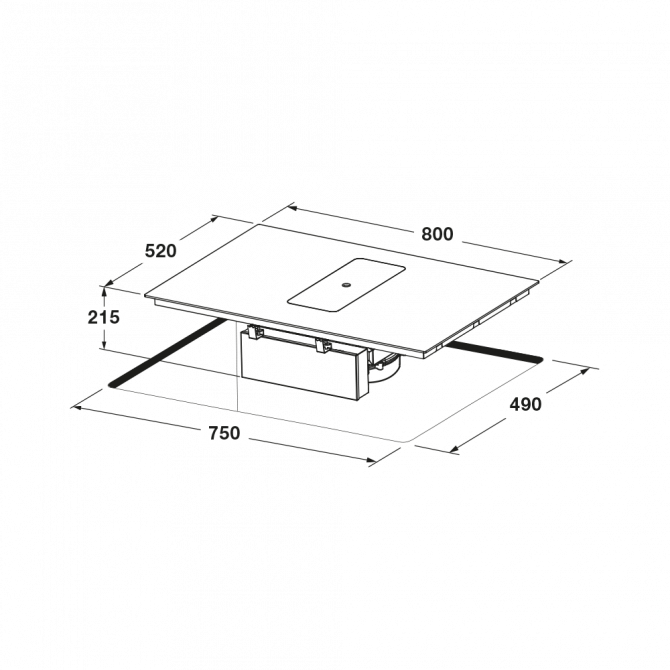 FCLHD 8041 HID TS BK2 - Cutout