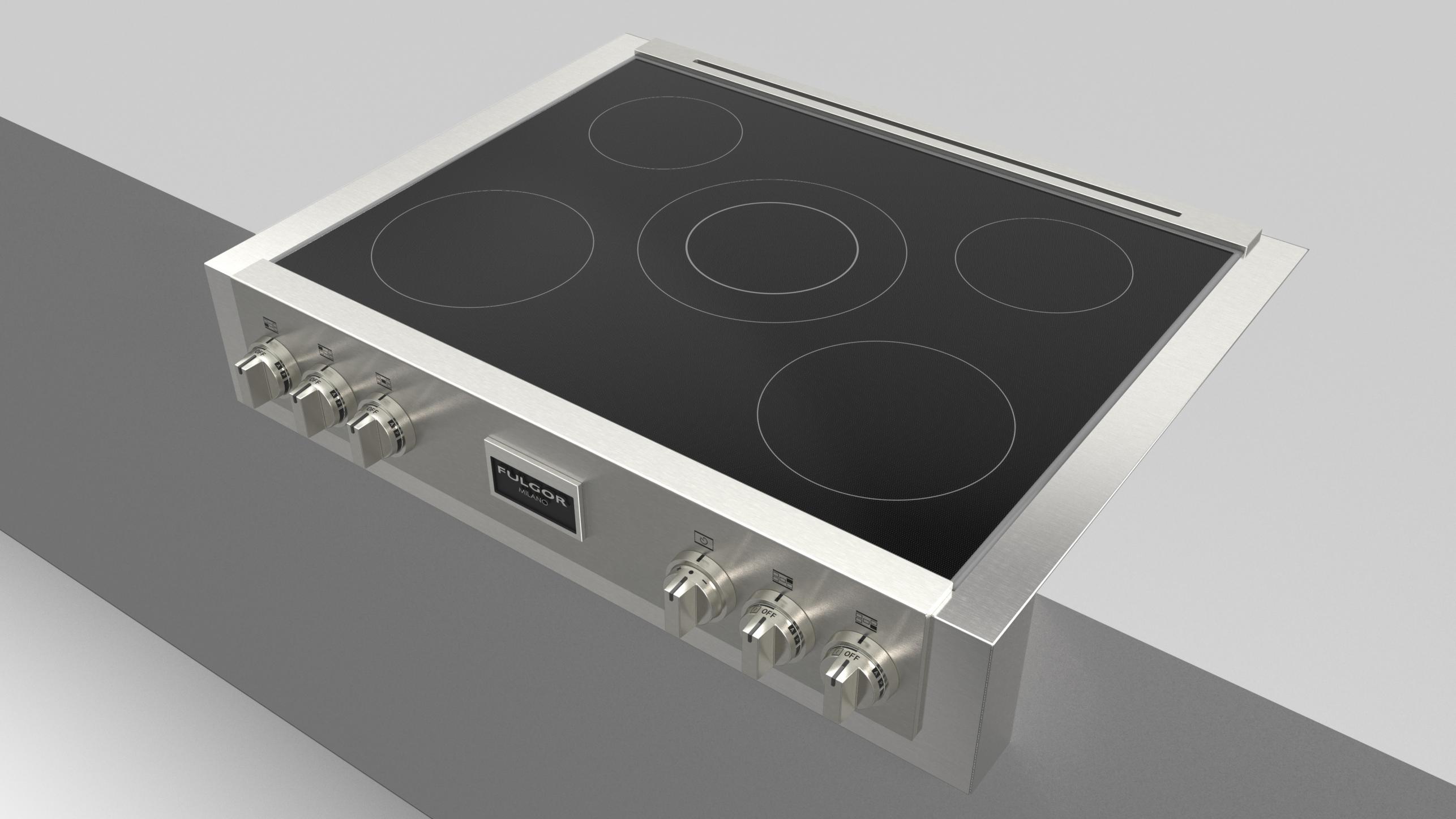 36 INDUCTION RANGE TOP