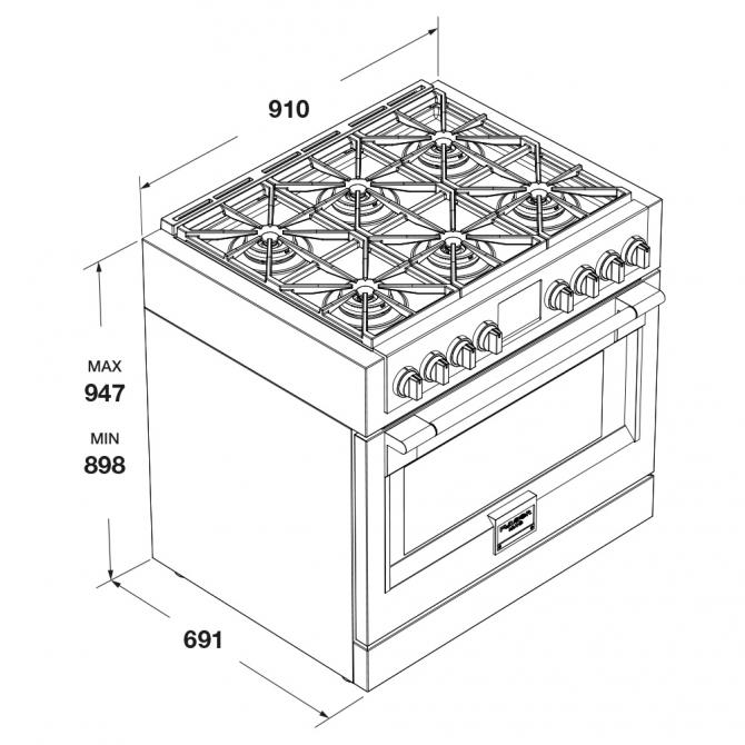 FSRC 3606 P MG ED 2F X - Cutout