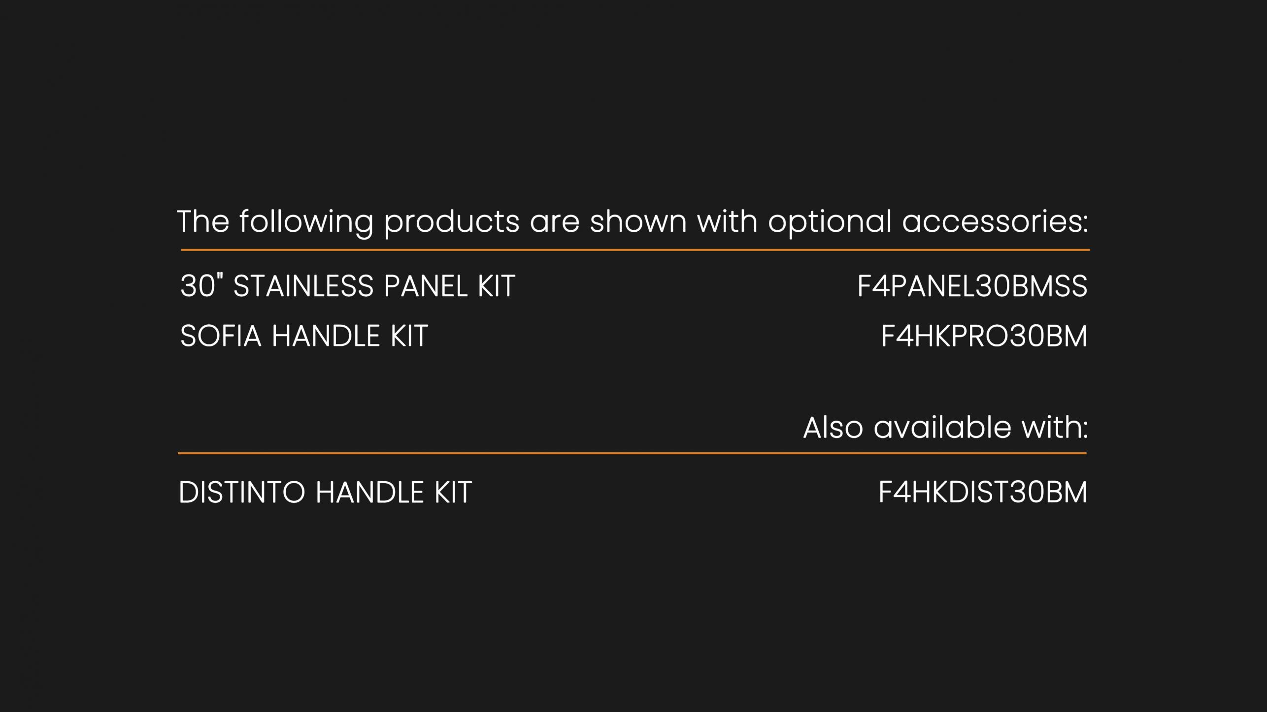 Handle kit + door panel