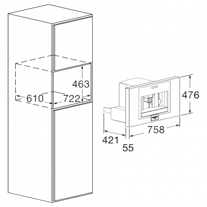 FCM 4500 tf bk + F6PTK30BC assonometria web